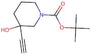 tert-Butyl 3-ethynyl-3-hydroxypiperidine-1-carboxylate