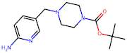 tert-Butyl 4-((6-aminopyridin-3-yl)methyl)piperazine-1-carboxylate