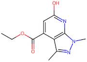 ethyl 6-hydroxy-1,3-dimethyl-1H-pyrazolo[3,4-b]pyridine-4-carboxylate