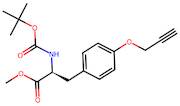 Methyl (S)-2-((tert-butoxycarbonyl)amino)-3-(4-(prop-2-yn-1-yloxy)phenyl)propanoate