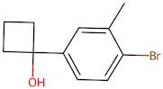 1-(4-Bromo-3-methylphenyl)cyclobutanol