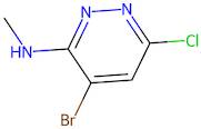 4-Bromo-6-chloro-N-methylpyridazin-3-amine