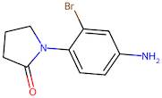 1-(4-Amino-2-bromophenyl)pyrrolidin-2-one