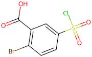 2-Bromo-5-(chlorosulfonyl)benzoic acid