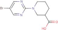 1-(5-Bromopyrimidin-2-yl)piperidine-3-carboxylic acid