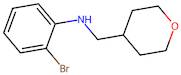 2-Bromo-N-((tetrahydro-2h-pyran-4-yl)methyl)aniline