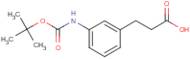 3-{3-[(tert-Butoxycarbonyl)amino]phenyl}propanoic acid