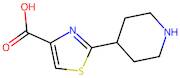 2-(Piperidin-4-yl)thiazole-4-carboxylic acid