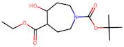 1-(Tert-butyl) 4-ethyl 5-hydroxyazepane-1,4-dicarboxylate