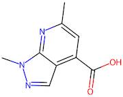 1,6-Dimethyl-1h-pyrazolo[3,4-b]pyridine-4-carboxylic acid