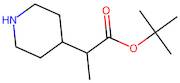 tert-Butyl 2-(piperidin-4-yl)propanoate