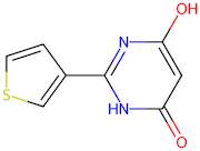 6-Hydroxy-2-(thiophen-3-yl)pyrimidin-4(3H)-one