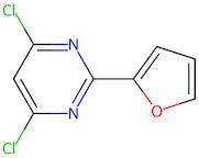 4,6-Dichloro-2-(furan-2-yl)pyrimidine