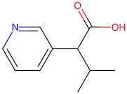 3-Methyl-2-(pyridin-3-yl)butanoic acid