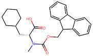 (R)-2-((((9H-fluoren-9-yl)methoxy)carbonyl)(methyl)amino)-3-cyclohexylpropanoic acid