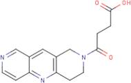 4-(3,4-Dihydropyrido[4,3-b]-1,6-naphthydrin-2(1H)-yl)-4-oxobutanoic acid