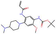 tert-Butyl N-(4-(4-(dimethylamino)piperidine-1-yl)-2-methoxy-5-(prop-2-enamido)phenyl)carbamate