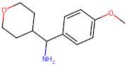 (4-Methoxyphenyl)(tetrahydro-2h-pyran-4-yl)methanamine