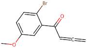 1-(2-Bromo-5-methoxyphenyl)-2,3-butadien-1-one