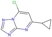 7-Chloro-5-cyclopropyl-[1,2,4]triazolo[1,5-a]pyrimidine