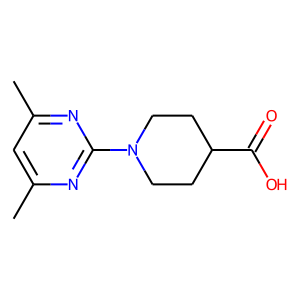 1-(4,6-Dimethylpyrimidin-2-yl)piperidine-4-carboxylic acid