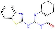 2-(Benzo[d]thiazol-2-ylamino)-5,6,7,8-tetrahydroquinazolin-4(3H)-one