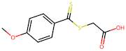 2-(4-Methoxyphenylcarbonothioylthio)ethanoic acid