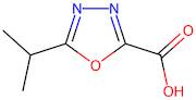 5-Isopropyl-1,3,4-oxadiazole-2-carboxylic acid