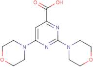 2,6-Di(morpholin-4-yl)pyrimidine-4-carboxylic acid