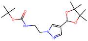 tert-Butyl (2-(4-(4,4,5,5-tetramethyl-1,3,2-dioxaborolan-2-yl)-1H-pyrazol-1-yl)ethyl)carbamate