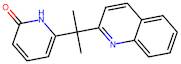 6-(2-(Quinolin-2-yl)propan-2-yl)pyridin-2(1H)-one