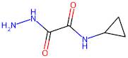 N-Cyclopropyl-2-hydrazinyl-2-oxoacetamide