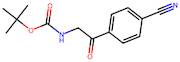 tert-Butyl (2-(4-cyanophenyl)-2-oxoethyl)carbamate