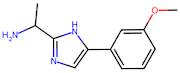 1-(5-(3-Methoxyphenyl)-1h-imidazol-2-yl)ethan-1-amine