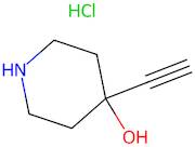 4-Ethynylpiperidin-4-ol hydrochloride