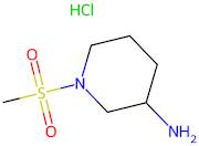 1-(Methylsulfonyl)piperidin-3-amine hydrochloride