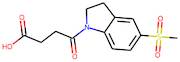 4-[2,3-Dihydro-5-(methylsulphonyl)-1H-indol-1-yl]-4-oxobutanoic acid