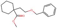 Methyl 1-(2-(benzyloxy)ethyl)cyclohexanecarboxylate