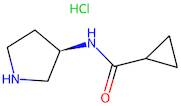 (R)-N-(pyrrolidin-3-yl)cyclopropanecarboxamide hydrochloride