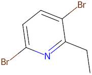 3,6-Dibromo-2-ethylpyridine