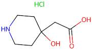 2-(4-Hydroxypiperidin-4-yl)acetic acid hydrochloride