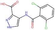 4-(2,6-Dichlorobenzamido)-1H-pyrazole-3-carboxylic acid