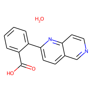 2-(1,6-Naphthyridin-2-yl)benzoic acid hydrate