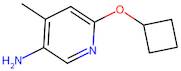 6-Cyclobutoxy-4-methylpyridin-3-amine