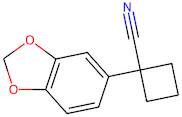 1-(Benzo[d][1,3]dioxol-5-yl)cyclobutane-1-carbonitrile