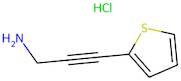 3-(Thiophen-2-yl)prop-2-yn-1-amine hydrochloride