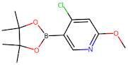 4-Chloro-2-methoxy-5-(4,4,5,5-tetramethyl-1,3,2-dioxaborolan-2-yl)pyridine