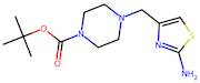 tert-Butyl 4-[(2-amino-1,3-thiazol-4-yl)methyl]piperazine-1-carboxylate