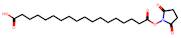 18-((2,5-Dioxopyrrolidin-1-yl)oxy)-18-oxooctadecanoic acid