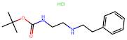 tert-Butyl (2-(phenethylamino)ethyl)carbamate hydrochloride